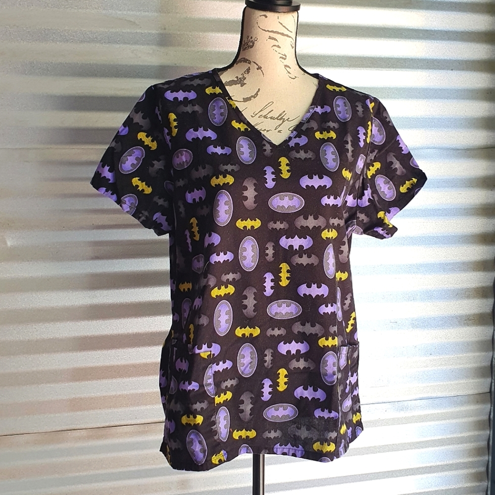 Batman Scrub Top